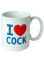 Mug  I Love Cock Bianco 250ml