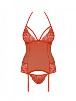 Obsessive - Basque Pizzo Rosso L/XL - immagine 5