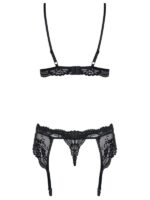 Obsessive - Bra Set Pizzo Nero S/M - immagine 7