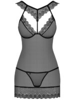 Obsessive - Chemise 857 Nylon Nero L/XL - immagine 6