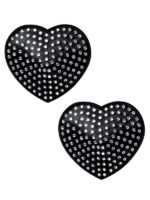 Obsessive - Copricapezzoli Cuore  Nero - immagine 3