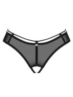 Obsessive - Perizoma Aperto Nylon Nero S/M - immagine 6