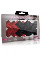 Peekaboos - Copri Capezzoli Premium  Nero Rosso