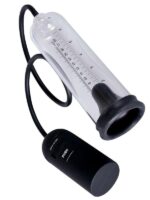 Penis Pump Nero Trasparente - immagine 2