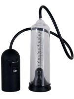 Penis Pump Nero Trasparente