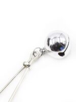 Pinzette Capezzoli con Campanellino  Argento - immagine 5