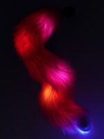 Plug Coda Unicorno con LED  Nero - immagine 2