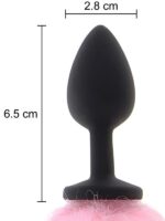 Plug Coda Unicorno con LED  Nero - immagine 5