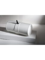 Pouf Smellme Pelle Bianco