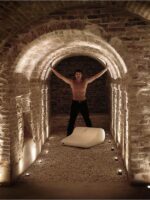 Pouf Touchme Pelle Bianco - immagine 7