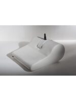 Pouf Touchme Pelle Bianco - immagine 2