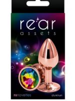 Rear Assets - Plug Anale Rosa  S - immagine 2