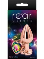 Rear Assets - Plug Anale Rosa  M - immagine 2