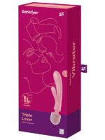 Satisfyer - Triple Lover Rosa - immagine 8