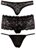 Set 3 Slip  Nero M - immagine 6