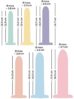 Set Allenamento - 6 dildo  Vari Colori - immagine 7