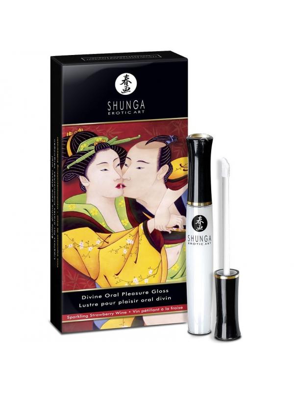 shunga_oral_gloss_fragola_10ml_de5ba4e0c15cd3efbc1b3f96323572dd Shunga - Oral Gloss Fragola 10ml - immagine 1