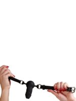 Silicone Gag Ball Nero - immagine 2