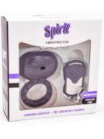 Spirit - Cock ring vibrante con telecomando Nero - immagine 5