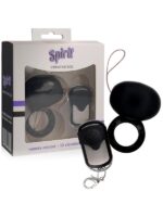 Spirit - Cock ring vibrante con telecomando Nero - immagine 6