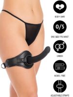 Strap-On per coscia  Similpelle Nero - immagine 5
