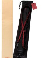 Sweet Anticipation - Collare e Guinzaglio  PVC Similpelle Nero Rosso - immagine 6