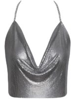 Top Metallo  Argento - immagine 6