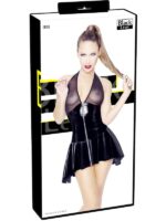 Vestito Trasparente Vinile Nero 2XL - immagine 10