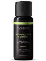 Wicked - Olio Massaggio Sensuale Citronella Zenzero 120ml