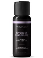 Wicked - Olio Massaggio Sensuale Lavanda Rosmarino 120ml