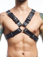 Arnese a X  Similpelle Nero S/L