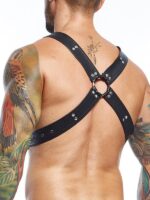 Arnese a X  Similpelle Nero S/L - immagine 2